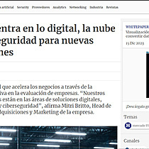 TIVIT se centra en lo digital, la nube y la ciberseguridad para nuevas adquisiciones